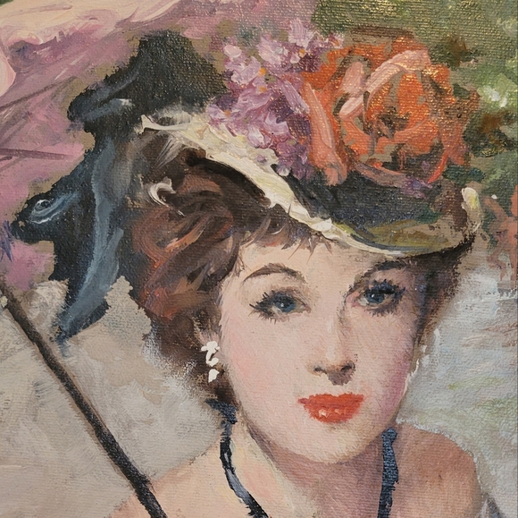 IMPORTED FROM FRANCE ORIGINAL painting - Antique, Maurice Renard - Picture 4 of 8